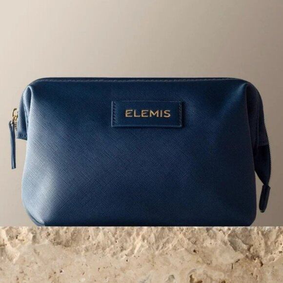 ELEMIS Pro-Collagen Marine Cream Moisturizer and Cleansing Balm Set & Makeup Bag - Picture 2 of 4